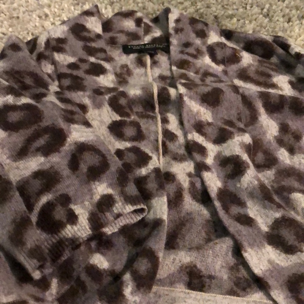 Leopard Print Cardigan - Picture 3 of 3